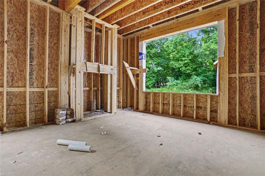 In-progress construction of a new home in , Sandy Springs, GA (Image 19).