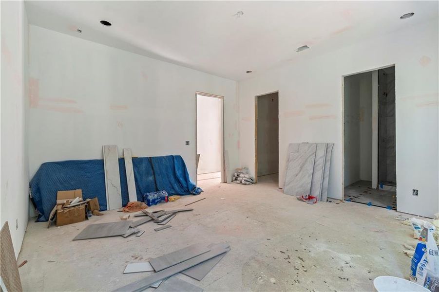 In-progress construction of a new home in , Fairburn, GA (Image 62).