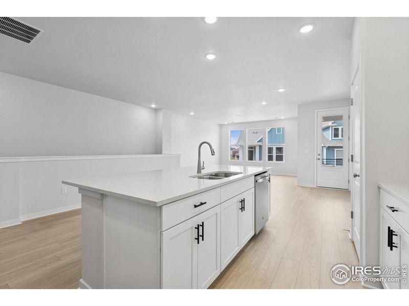 Furnished interior view inside a new home in , Loveland (Image 14).