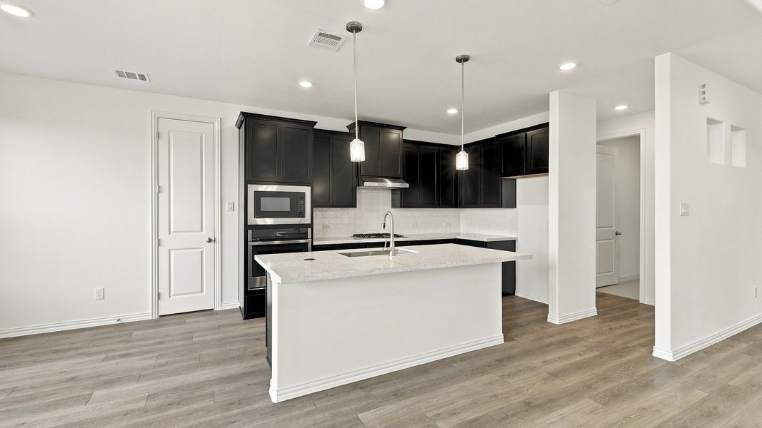 Furnished interior view inside a new home in Wildflower Ranch, Fort Worth (Image 6).