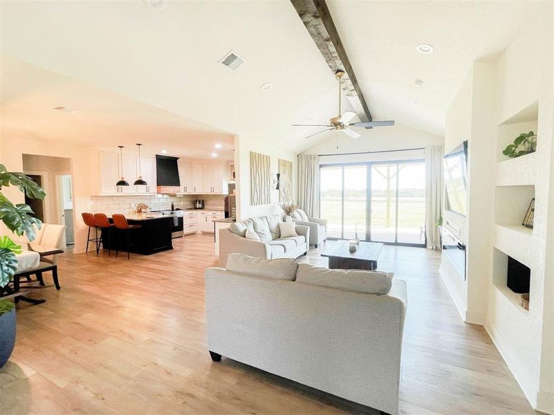 Furnished interior view inside a new home in , Mineral Wells (Image 4).