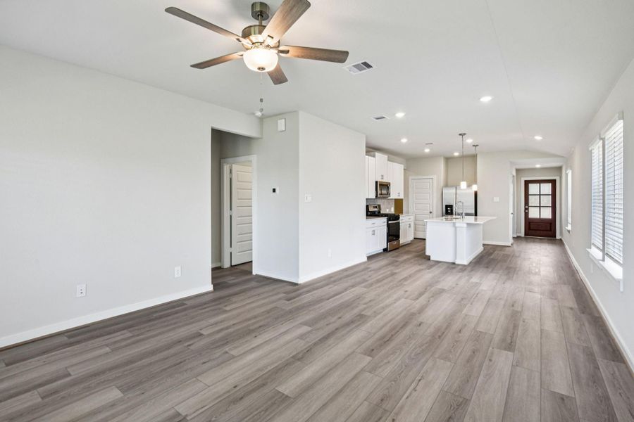 Photo is not of the actual home, but is an inspirational photo of builder’s model home and may depict options, furnishings, and/or decorator features that are not included