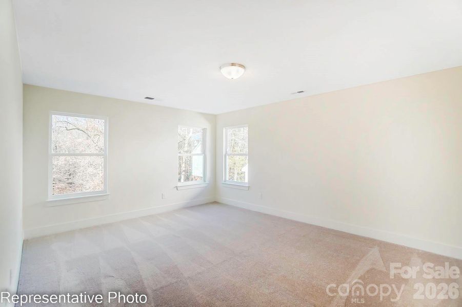 Spacious, unfurnished interior of a new home in Enclave at Riverdale, Huntersville (Image 28).
