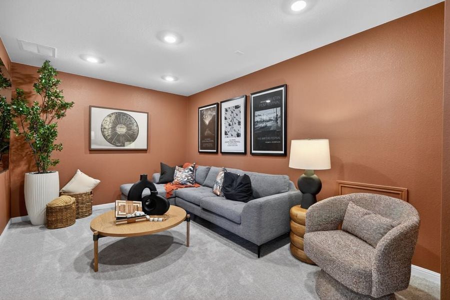 Furnished interior view inside a new home in Turners Crossing, Buda (Image 12). Furnished interior view inside a new home in Turners Crossing, Buda (Image 12).