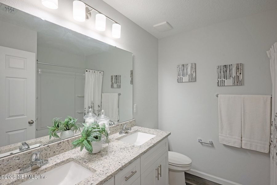 Furnished interior view inside a new home in , Jacksonville (Image 30).