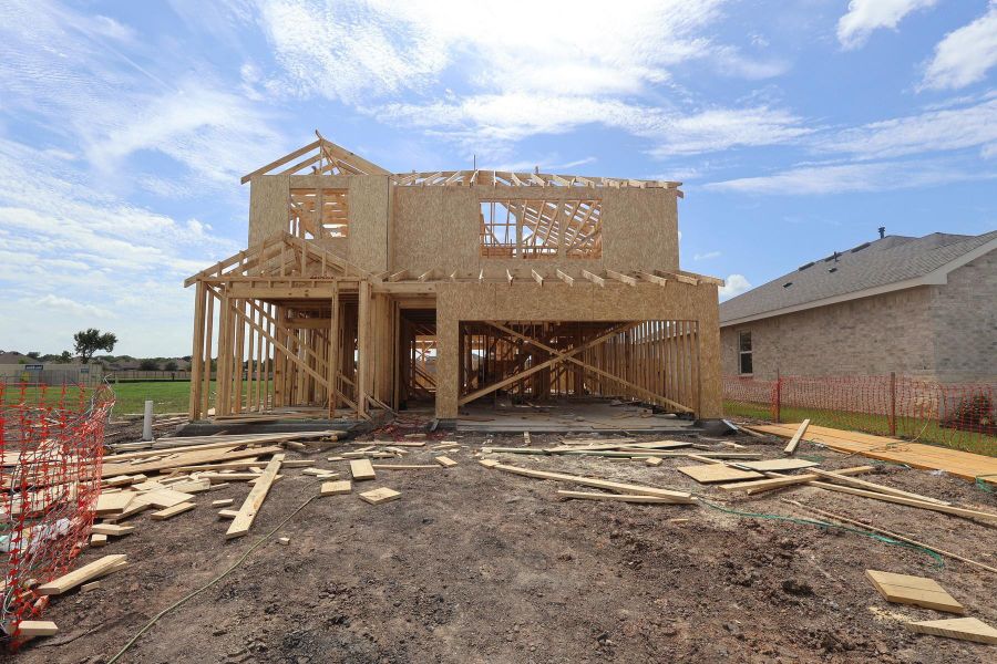 Two story home with 5 beds, 3 baths, and 2 car garage
