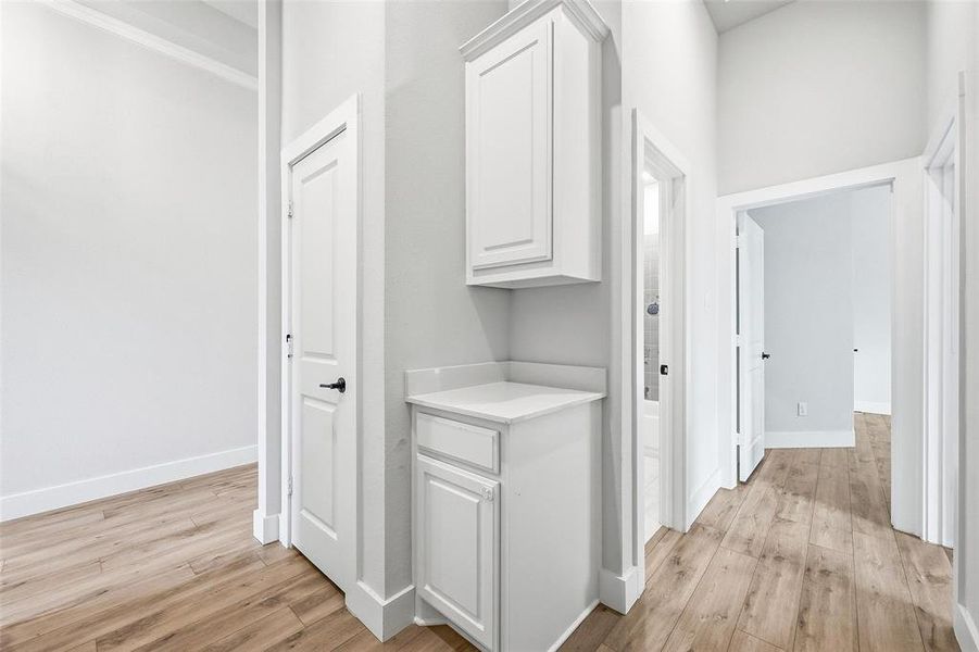 Furnished interior view inside a new home in , Little Elm (Image 10).