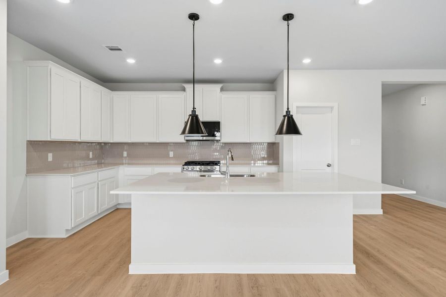 Furnished interior view inside a new home in Sunterra Lakes, Brookshire (Image 8).