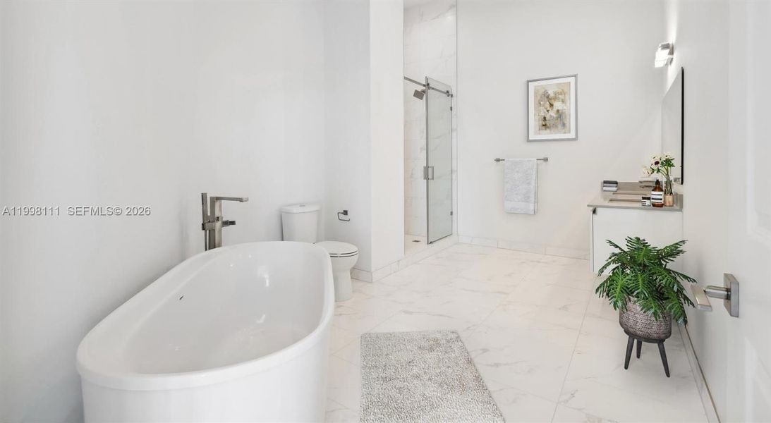 Furnished interior view inside a new home in , Hallandale Beach (Image 9).