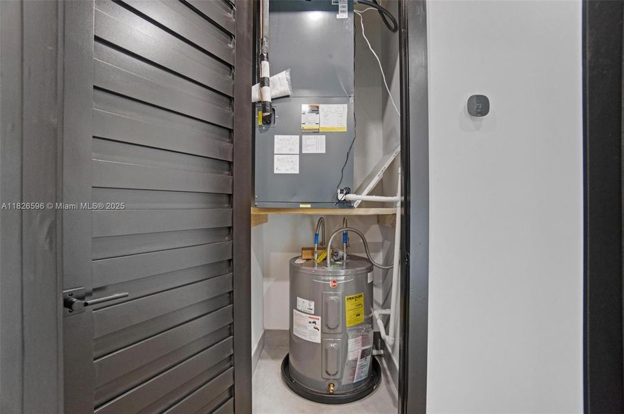 Furnished interior view inside a new home in , Miami (Image 39). Furnished interior view inside a new home in , Miami (Image 39).