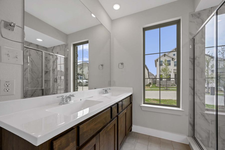 Representative Primary Bathroom - some options shown