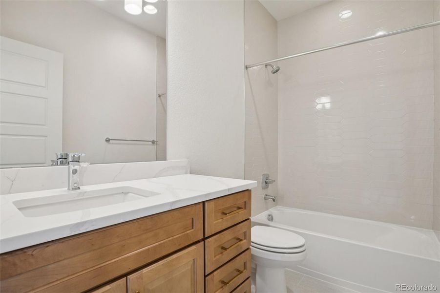 Furnished interior view inside a new home in , Denver (Image 8).