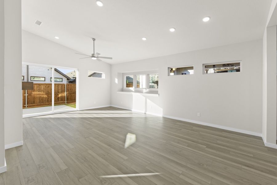 Spacious, unfurnished interior of a new home in Willow Grove Single-Family Homes, Melissa (Image 17). Spacious, unfurnished interior of a new home in Willow Grove Single-Family Homes, Melissa (Image 17).