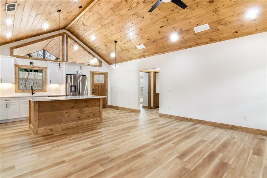 Spacious, unfurnished interior of a new home in , Ellijay (Image 49).