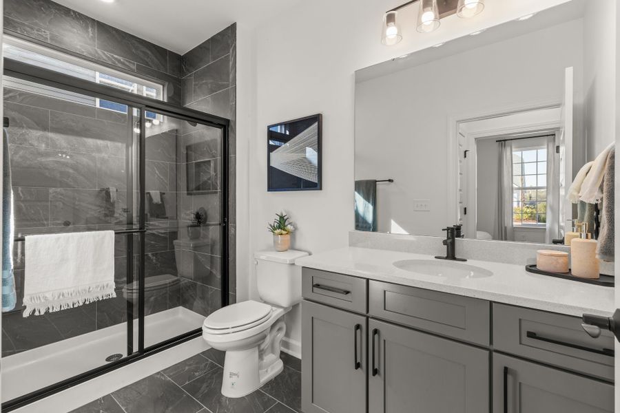 Representative furnished interior of a home built from the The Driftwood by Chesapeake Homes in Coastal Club of the Carolinas, Calabash (Image 14).