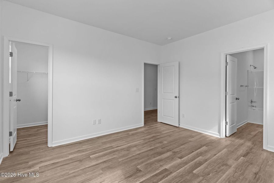 Spacious, unfurnished interior of a new home in Coastal Haven, Leland (Image 13). Spacious, unfurnished interior of a new home in Coastal Haven, Leland (Image 13).
