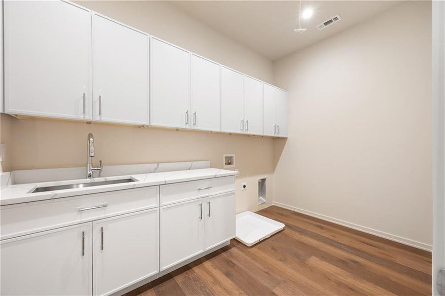 Furnished interior view inside a new home in , Sandy Springs (Image 38).