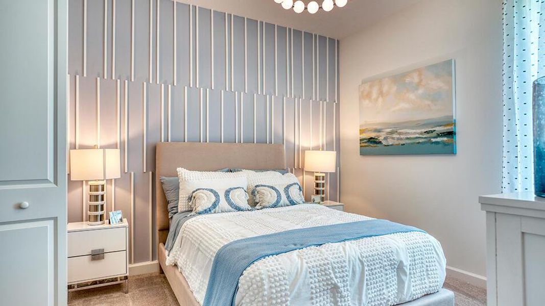 Furnished interior view inside a new home in Glynlea Country Club: The Pinehurst Collection, Port St. Lucie (Image 3).