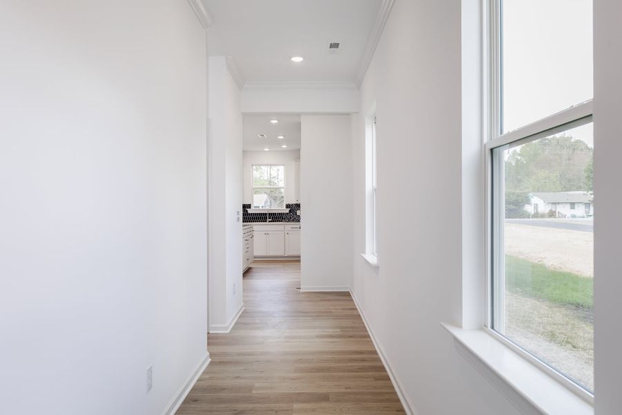 Spacious, unfurnished interior of a new home in Forestville Station, Wake Forest (Image 20). Spacious, unfurnished interior of a new home in Forestville Station, Wake Forest (Image 20).