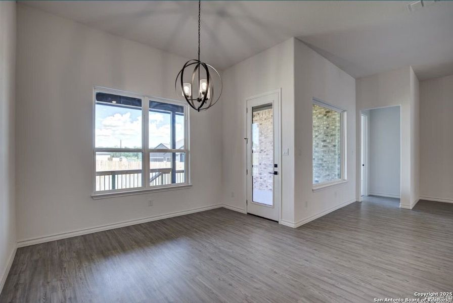 Spacious, unfurnished interior of a new home in The Reserve at Potranco Oaks, Castroville (Image 51).