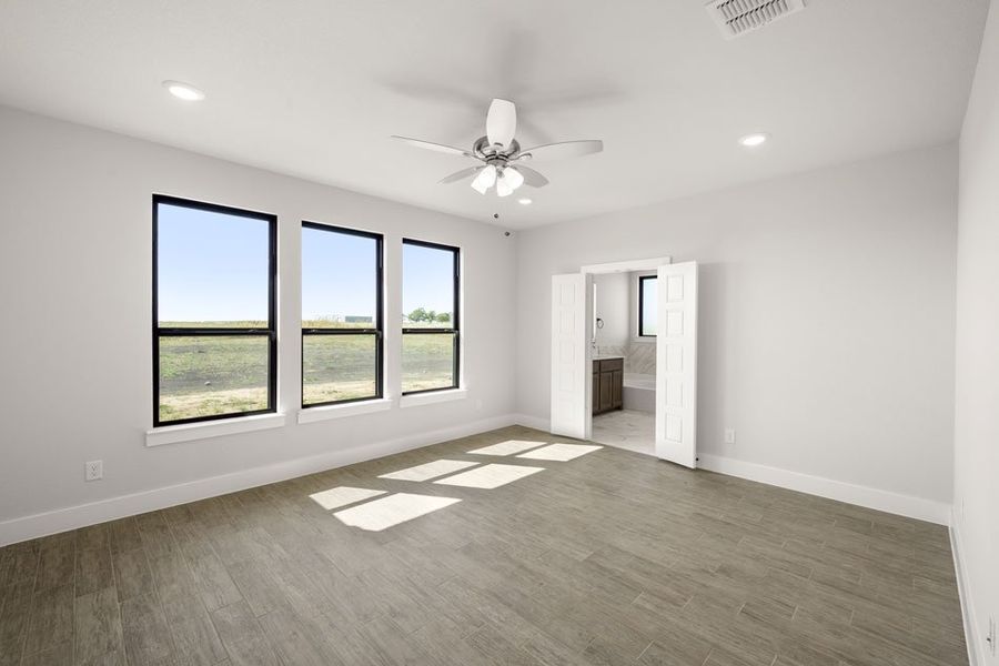 Front exterior of a new home in Carrera Ranch, Waxahachie, TX, highlighting curb appeal (Image 15).