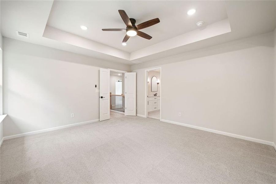 Spacious, unfurnished interior of a new home in , White (Image 35). Spacious, unfurnished interior of a new home in , White (Image 35).