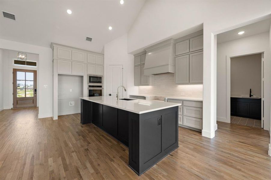 Furnished interior view inside a new home in Bella Crossing, Fort Worth (Image 5).