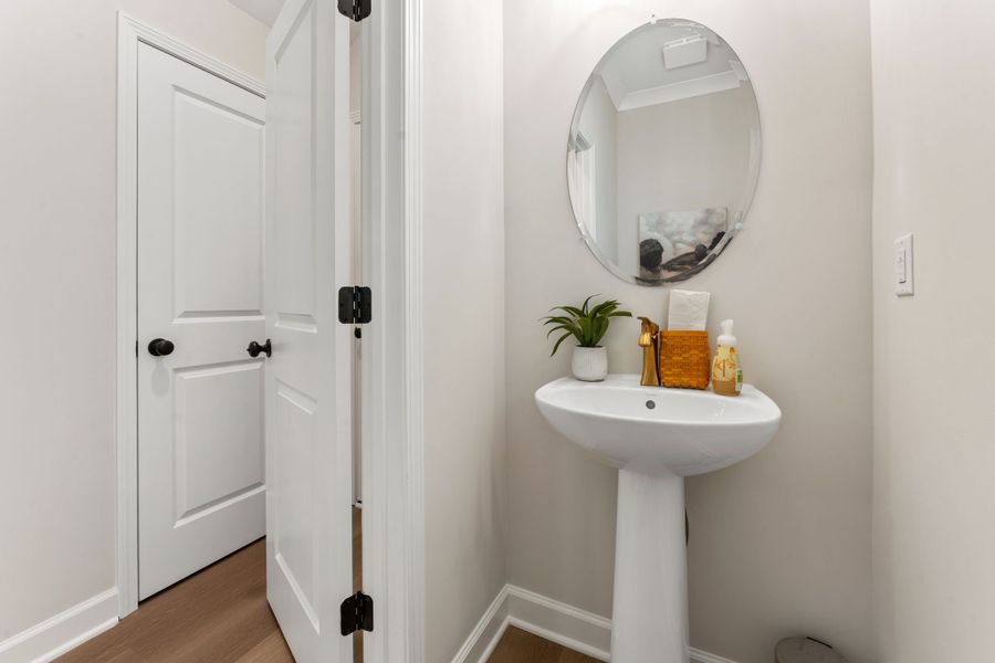 Representative furnished interior of a home built from the Fairview by Traton Homes in Winsome Park, Woodstock (Image 14).