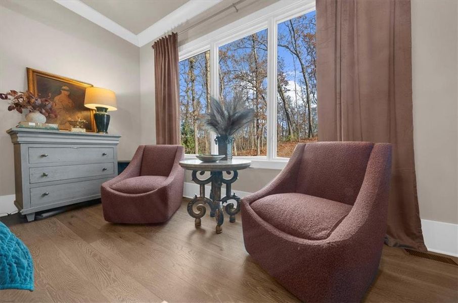 Furnished interior view inside a new home in , Roswell (Image 9). Furnished interior view inside a new home in , Roswell (Image 9).