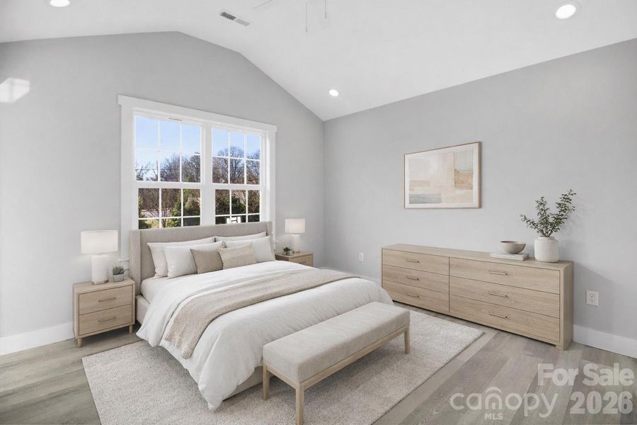 Furnished interior view inside a new home in , Gastonia (Image 6).