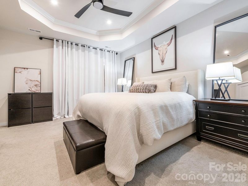 Furnished interior view inside a new home in , Charlotte (Image 4).