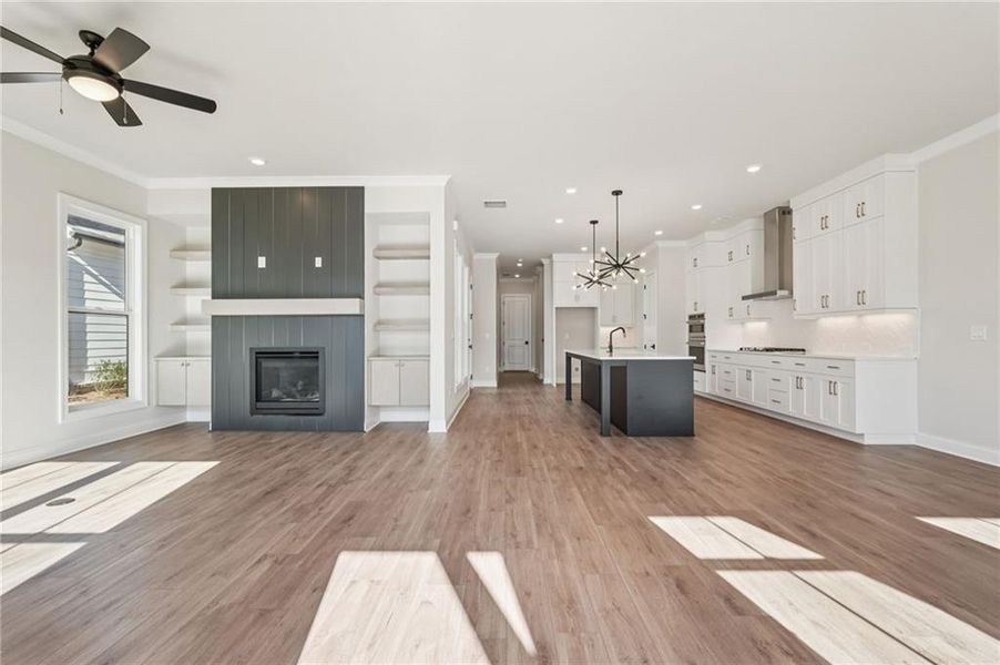 Spacious, unfurnished interior of a new home in Promenade at Sawnee Village, Cumming (Image 18).