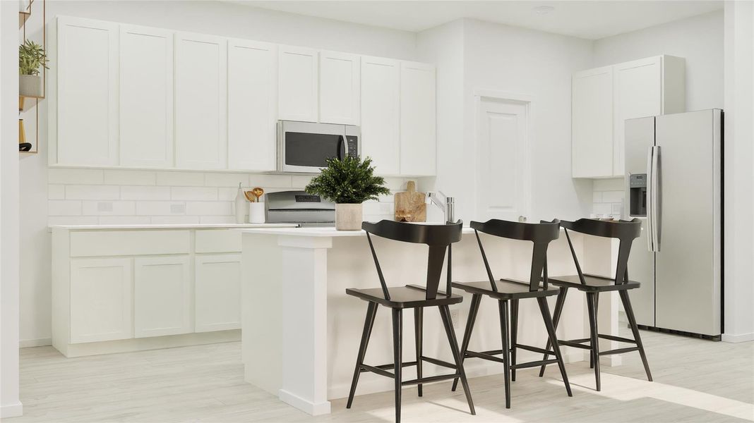 Furnished interior view inside a new home in , Elgin (Image 4).