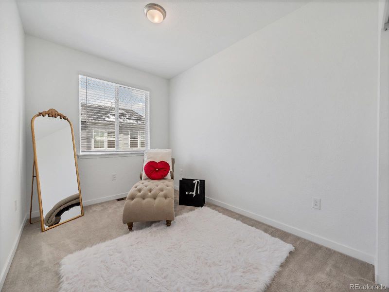 Furnished interior view inside a new home in Green Gables, Denver (Image 20).