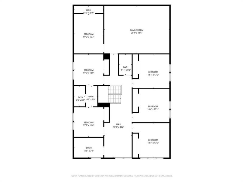 2D floor plan layout of this home in , Lancaster, TX (Image 5).