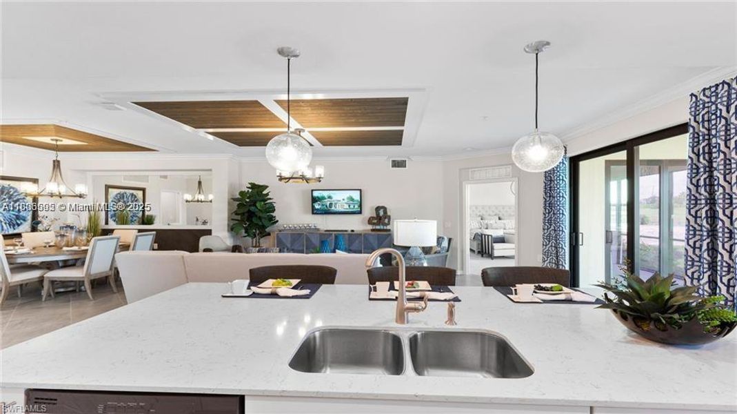 Furnished interior view inside a new home in , Immokalee (Image 15). Furnished interior view inside a new home in , Immokalee (Image 15).