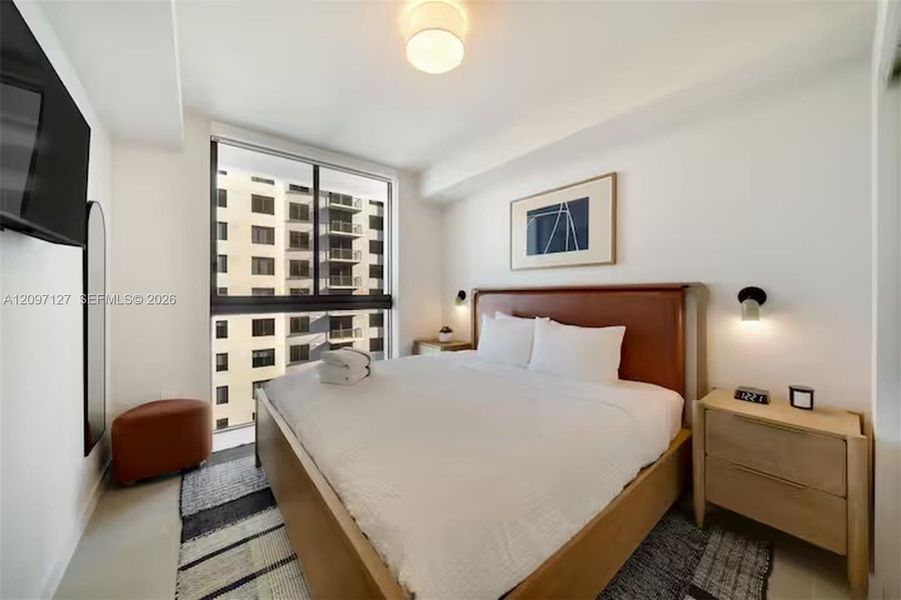 Furnished interior view inside a new home in , Miami (Image 8).