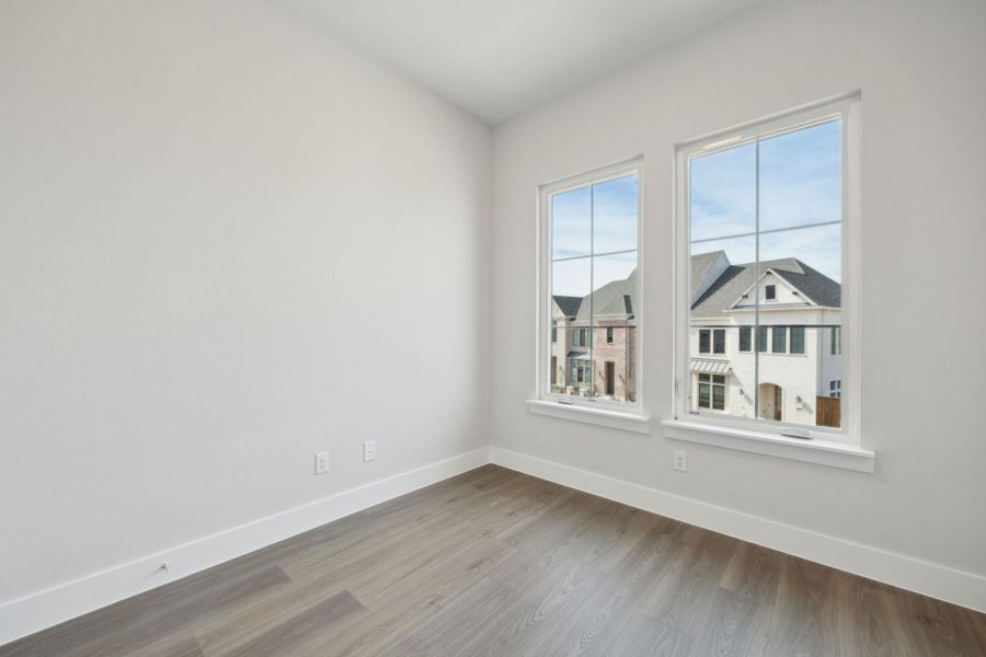 Spacious, unfurnished interior of a new home in Newman Village Townhomes, Frisco (Image 38).
