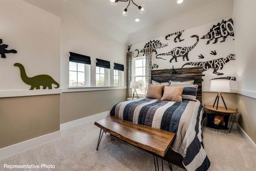 Furnished interior view inside a new home in Walton Ridge, Corinth (Image 10).