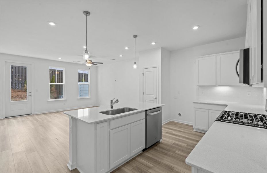 Furnished interior view inside a new home in Alston Park, Greenville (Image 8).