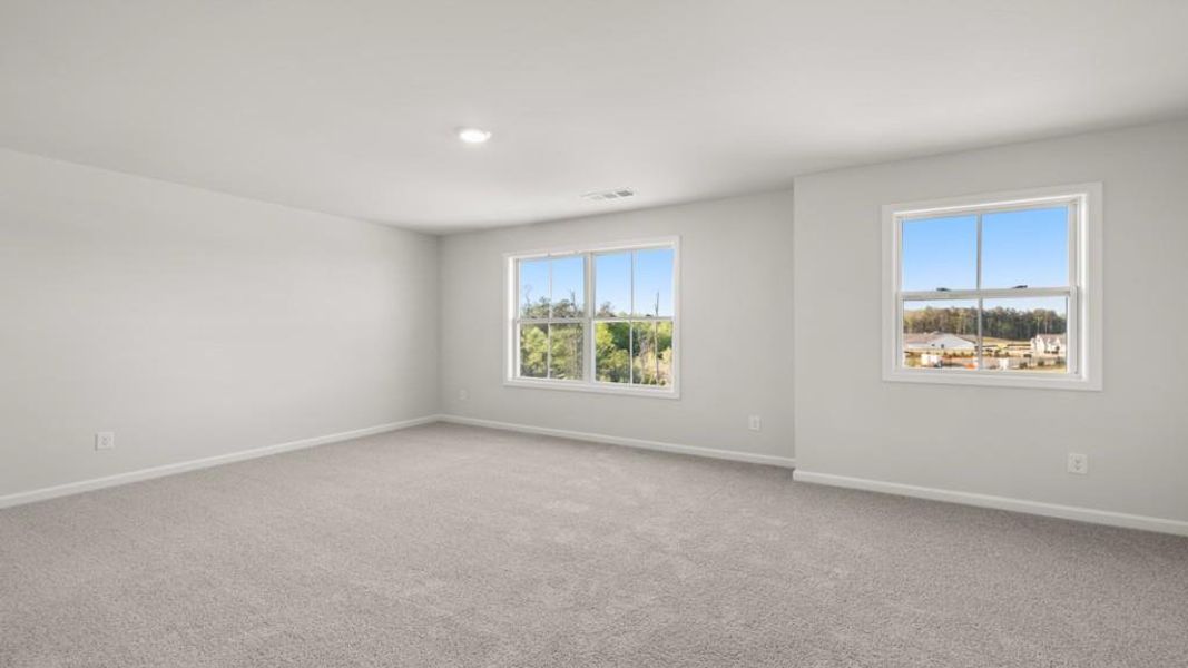 Spacious, unfurnished interior of a new home in Hamptons at Riverwood East, Dallas (Image 35). Spacious, unfurnished interior of a new home in Hamptons at Riverwood East, Dallas (Image 35).