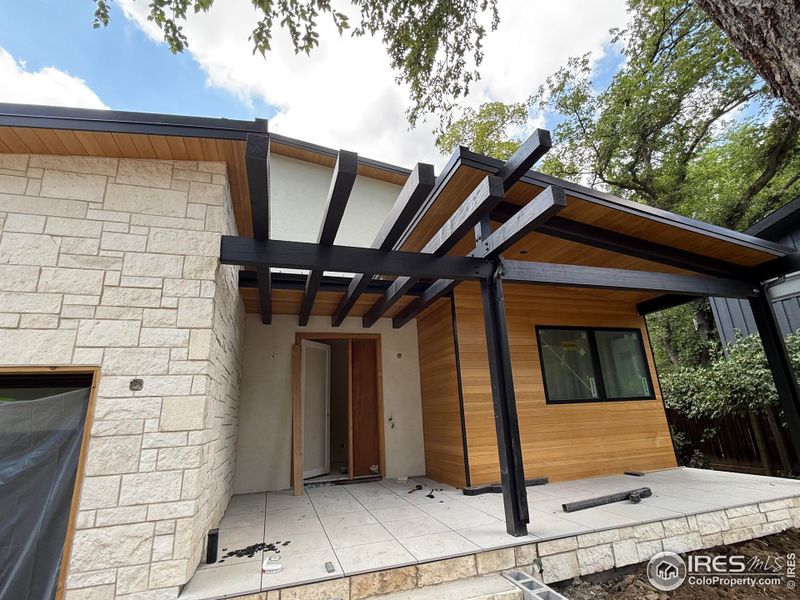 Exterior details and patio area of a home in , Boulder (Image 3).