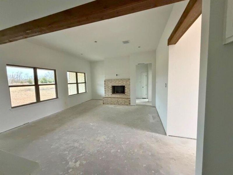 In-progress construction of a new home in Stonehenge Additional II, Sanger, TX (Image 4). In-progress construction of a new home in Stonehenge Additional II, Sanger, TX (Image 4).