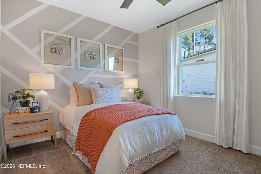 Furnished interior view inside a new home in Brookestone, St. Augustine (Image 5).