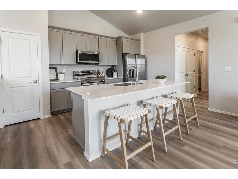 Furnished interior view inside a new home in , Windsor (Image 35).