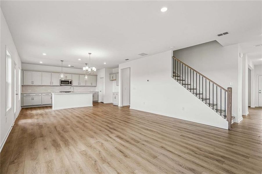 Spacious, unfurnished interior of a new home in Langston Reserve, Cartersville (Image 30).