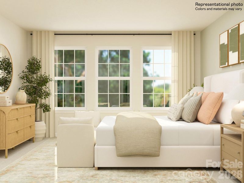 Furnished interior view inside a new home in Village of Waxhaw, Waxhaw (Image 10).