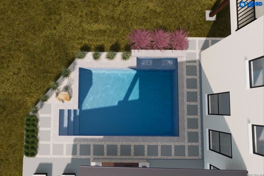 Exterior details and patio area of a home in , San Antonio (Image 29).