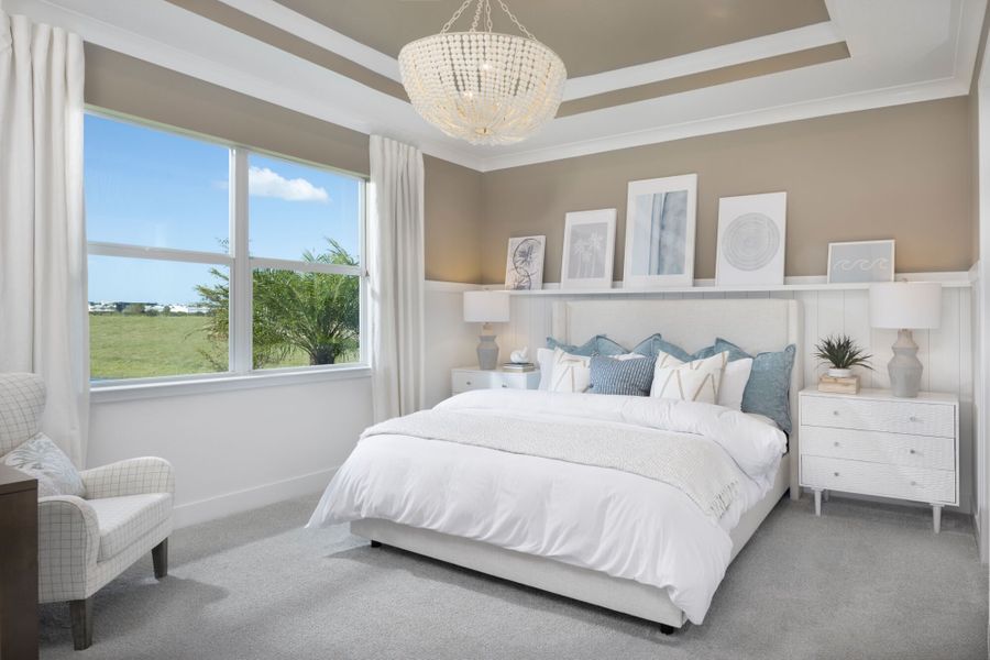 Representative furnished interior of a home built from the Maya by Mattamy Homes in Brightmore at Wellen Park, Venice (Image 9).