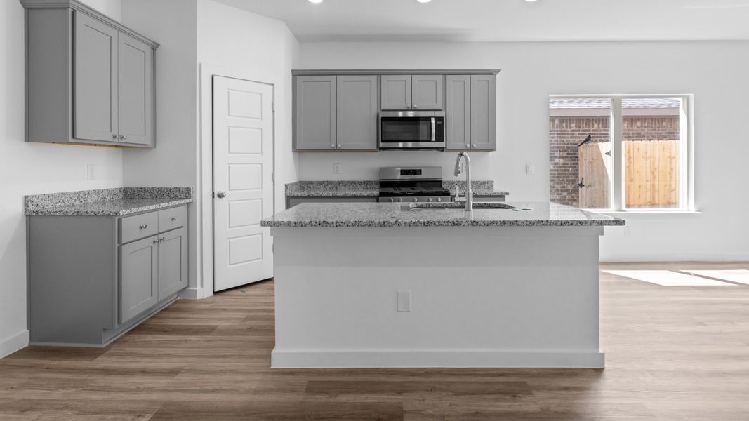 Furnished interior view inside a new home in Allen Farms, Lubbock (Image 4).